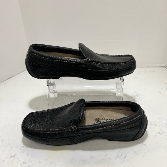 Sperry Men\'s Black Pebbled Loafers main image 5